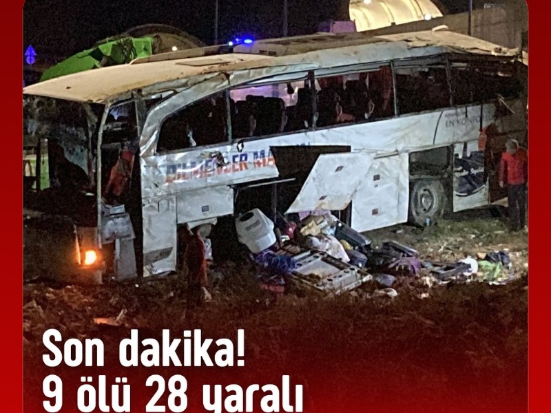  Mersin Aydıncık ilçesinde korkunç kaza