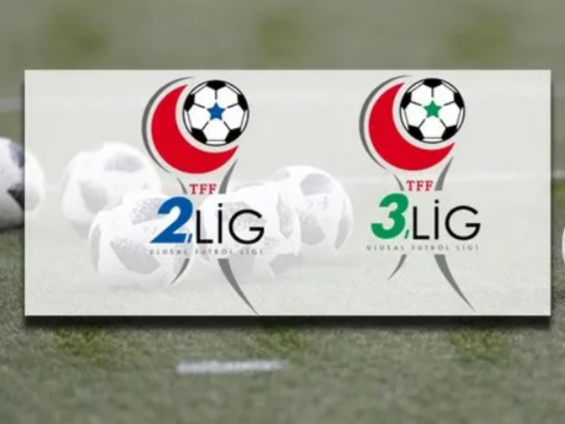  2.Lig ve 3.Lig fikstür çekimleri tarihleri
