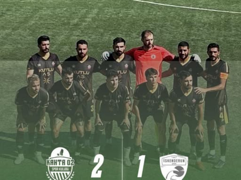  Kahta 02spor ilk resmi maçına zaferle başladı